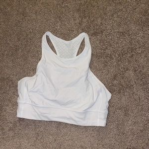 Lululemon White Sports Bra